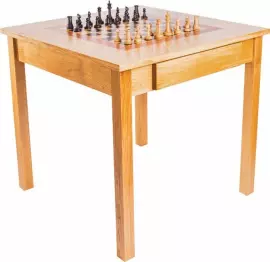 Шахматный стол из дуба "Шахматист"