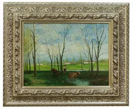 Картина "Весна" Rialdo Guizzardi