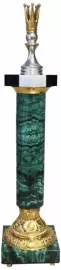 Шахматный кубок из малахита