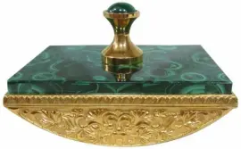 Пресс-папье из малахита Пресс-папье из малахита