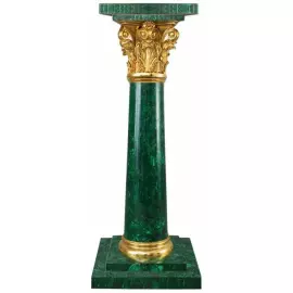 Подиум напольный из малахита