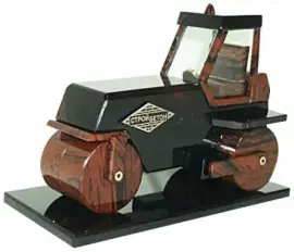 Фигурка "Каток" из черного обсидиана Фигурка "Каток" из черного обсидиана