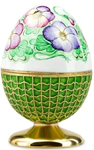 Viola egg box made of silver