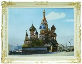 Картина "Собор Василия Блаженного"