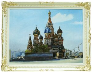 Painting "St. Basil's Cathedral"