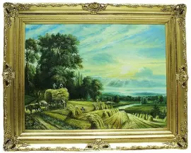 Картина "Уборка сена"