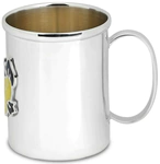 Children's "Fish" mug made of silver