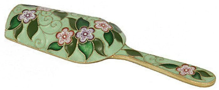 Sugar scoop "Forget-me-nots" made of silver