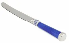 Нож столовый из набора "Классический" из серебра с эмалью Нож столовый из набора "Классический" из серебра с эмалью