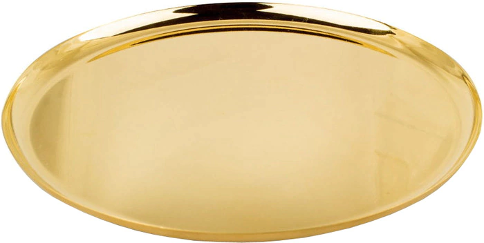 Tray from the set "Elegant" made of silver with gilding