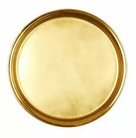 Поднос из кофейного сервиза "Ирис" с золочением