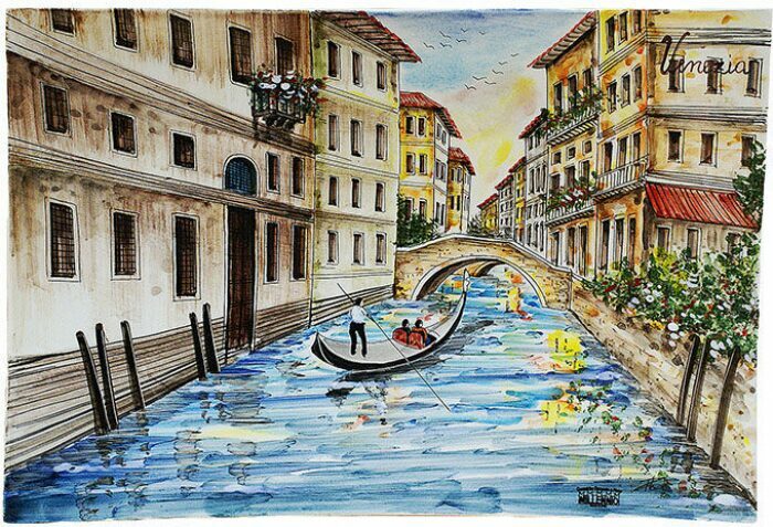 Ceramic painting "Rio"