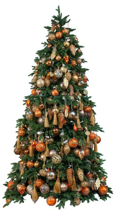 New Year's tree "Sunshine"