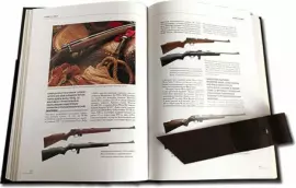 Книга в кожаном переплете "Охотничьи винтовки и дробовые ружья"