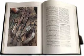 Книга в кожаном переплете "Охотничьи винтовки и дробовые ружья"