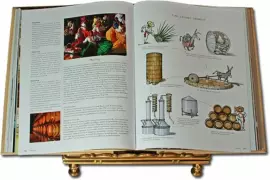 Книга в кожаном переплете "Библия Бармена"