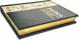 Leather-bound book "Forbes. 10000 thoughts and ideas from influential business leaders and management gurus"