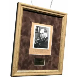 Фотография с автографом скрипача Давида Ойстраха