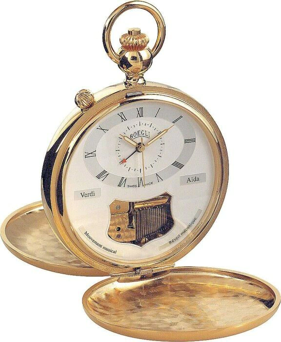 Pocket watch musical "Grand Tenor"