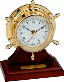 Настольные часы "Штурвал"