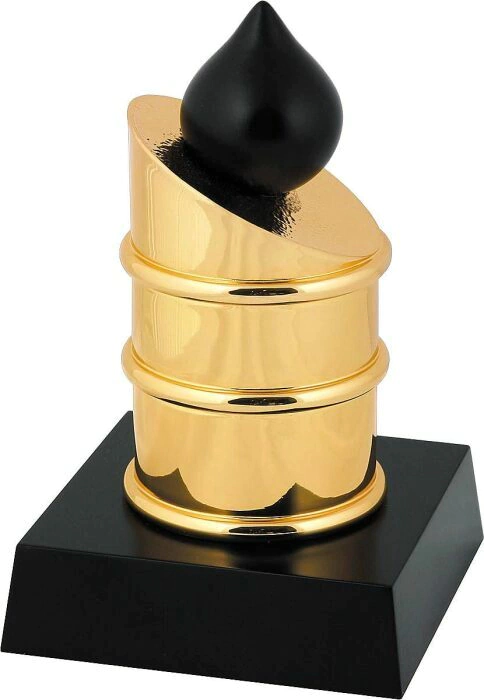 The Golden Barrel Statuette