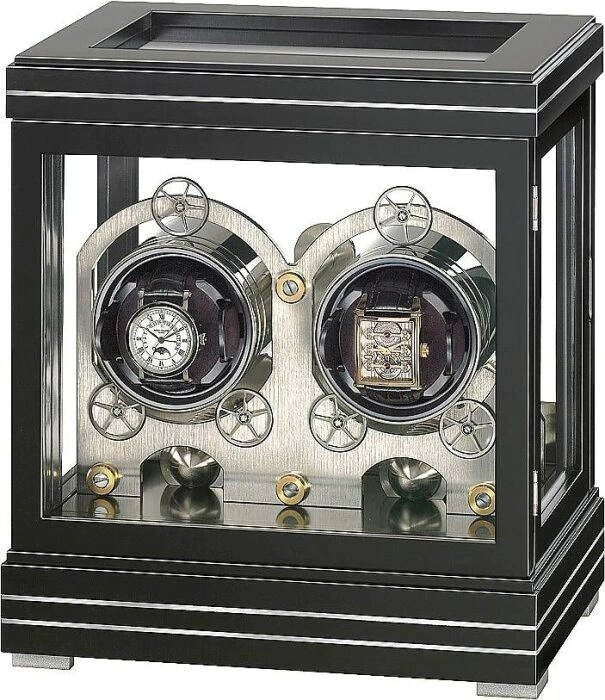 Шкатулка для подзавода часов "Rotalis II" Black