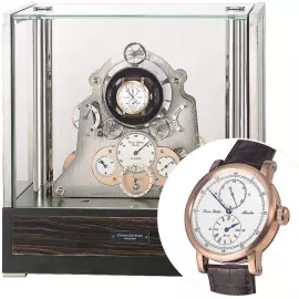 Table clock "Trilogie 10" Rosegold