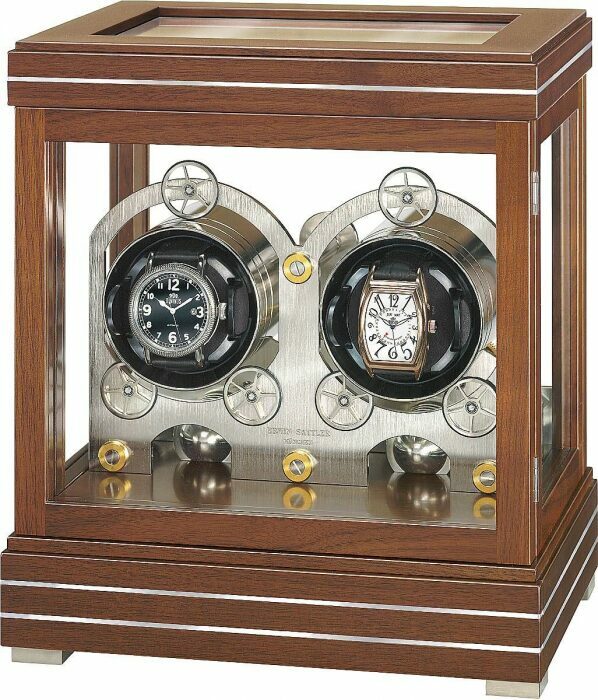 Шкатулка для подзавода часов "Rotalis II" Walnut