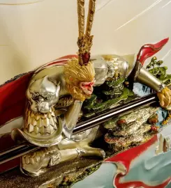 Панно из полистоуна "Сунь Укун - царь обезьян"