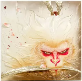 Панно декоративное "Сунь Укун - царь обезьян" из полистоуна