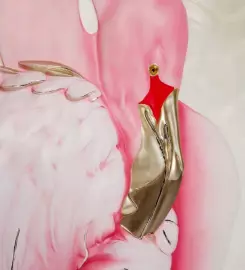 Панно декоративное "Чилийский фламинго" из полистоуна