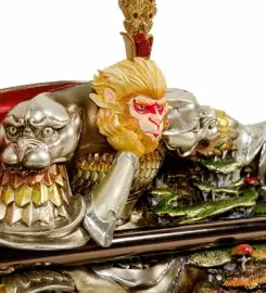 Панно декоративное из полистоуна "Сунь Укун - царь обезьян"