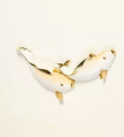 Панно декоративное "Цветы лотоса" из полистоуна