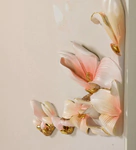 Полиптих "Сакура в цвету", полистоун