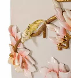 Полиптих "Сакура в цвету", полистоун