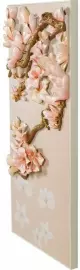 Полиптих "Сакура в цвету", полистоун