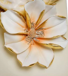 Триптих "Райские птицы" из полистоуна