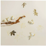 Триптих "Райские птицы" из полистоуна