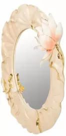 Зеркало "Сердце лотоса" из полистоуна