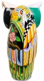 Statuette "Owl Maureen", polystone