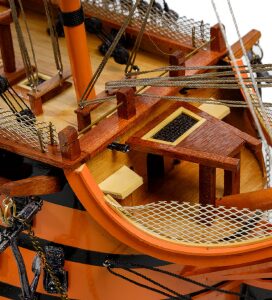 Модель британского линейного корабля "HMS Victory" 1668 г.