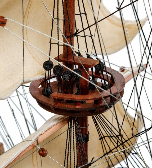 Модель британского линейного корабля 1637г. "Sovereign of the seas"