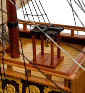 Модель британского линейного корабля 1637г. "Sovereign of the seas"