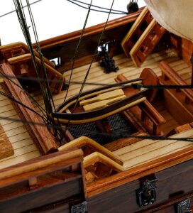 Модель французского линейного корабля 1668г. "Le Royal Louis"