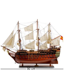 Модель испанского линейного корабля 1784г. "Santa Ana"