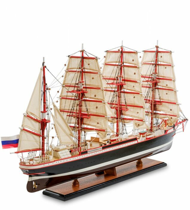 Модель парусного корабля 1921г. "Седов"