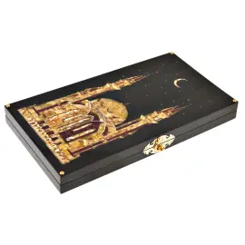 Нарды из янтаря "Кул Шариф" коллекции "Ориент" Нарды из янтаря "Кул Шариф" коллекции "Ориент"