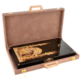 Нарды из янтаря "Кул Шариф" коллекции "Ориент" Нарды из янтаря "Кул Шариф" коллекции "Ориент"