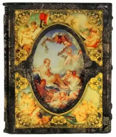 Книга в кожаном переплете "Искусство. Иллюстрированная энциклопедия" в футляре Книга в кожаном переплете "Искусство. Иллюстрированная энциклопедия" в футляре