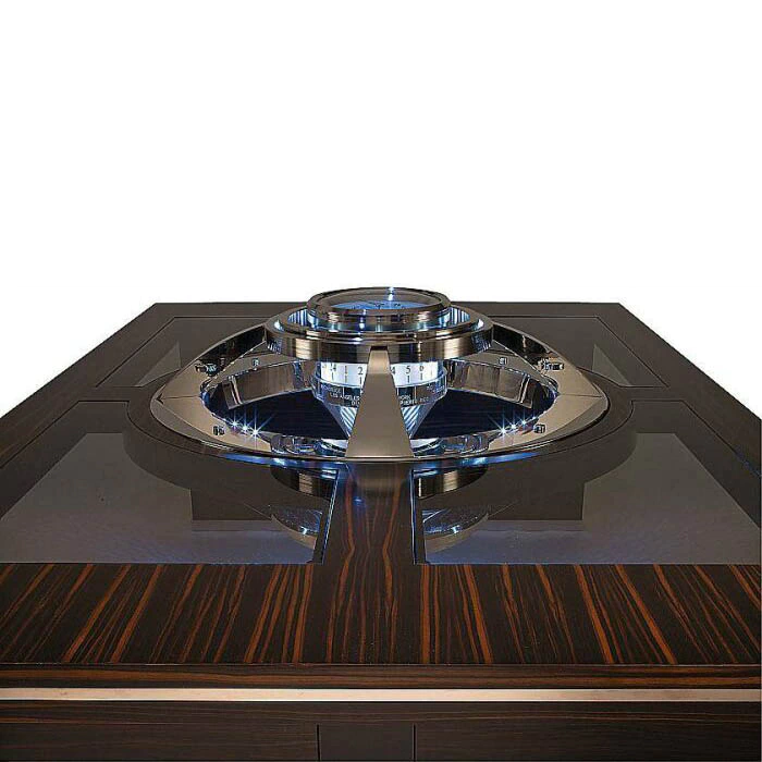 The marine watch "Atlantis Table Tempus Mobile" in a table from Makassar